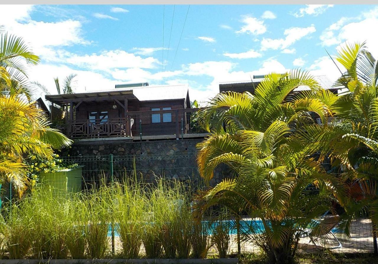 Les Bungalows Les Vanilliers, Sud Sauvage Avec Piscine Saint-Joseph Exterior foto