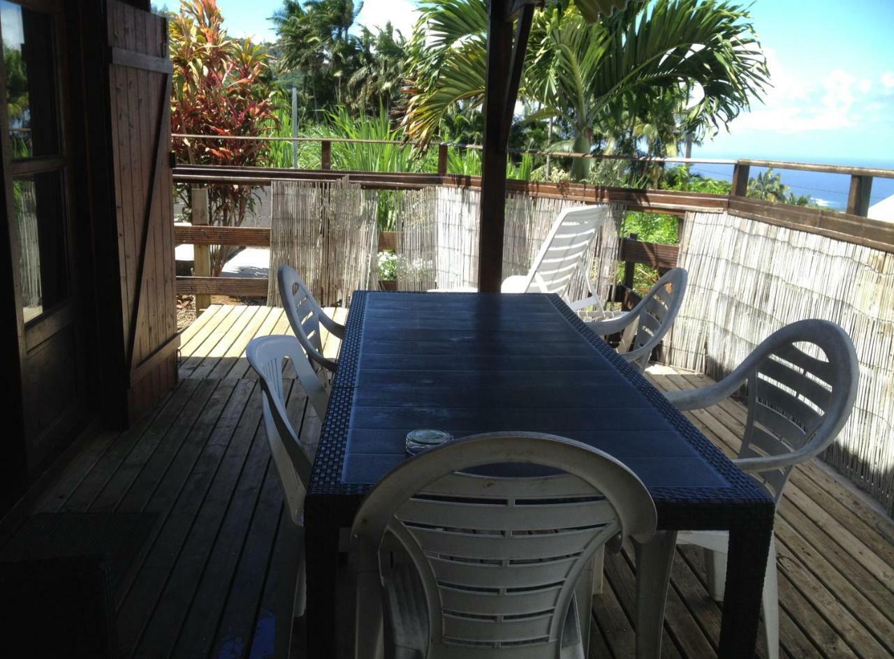 Les Bungalows Les Vanilliers, Sud Sauvage Avec Piscine Saint-Joseph Exterior foto